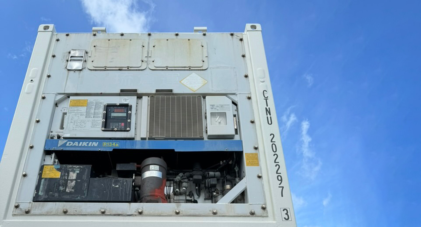 コンテナのレンタルも展開しています