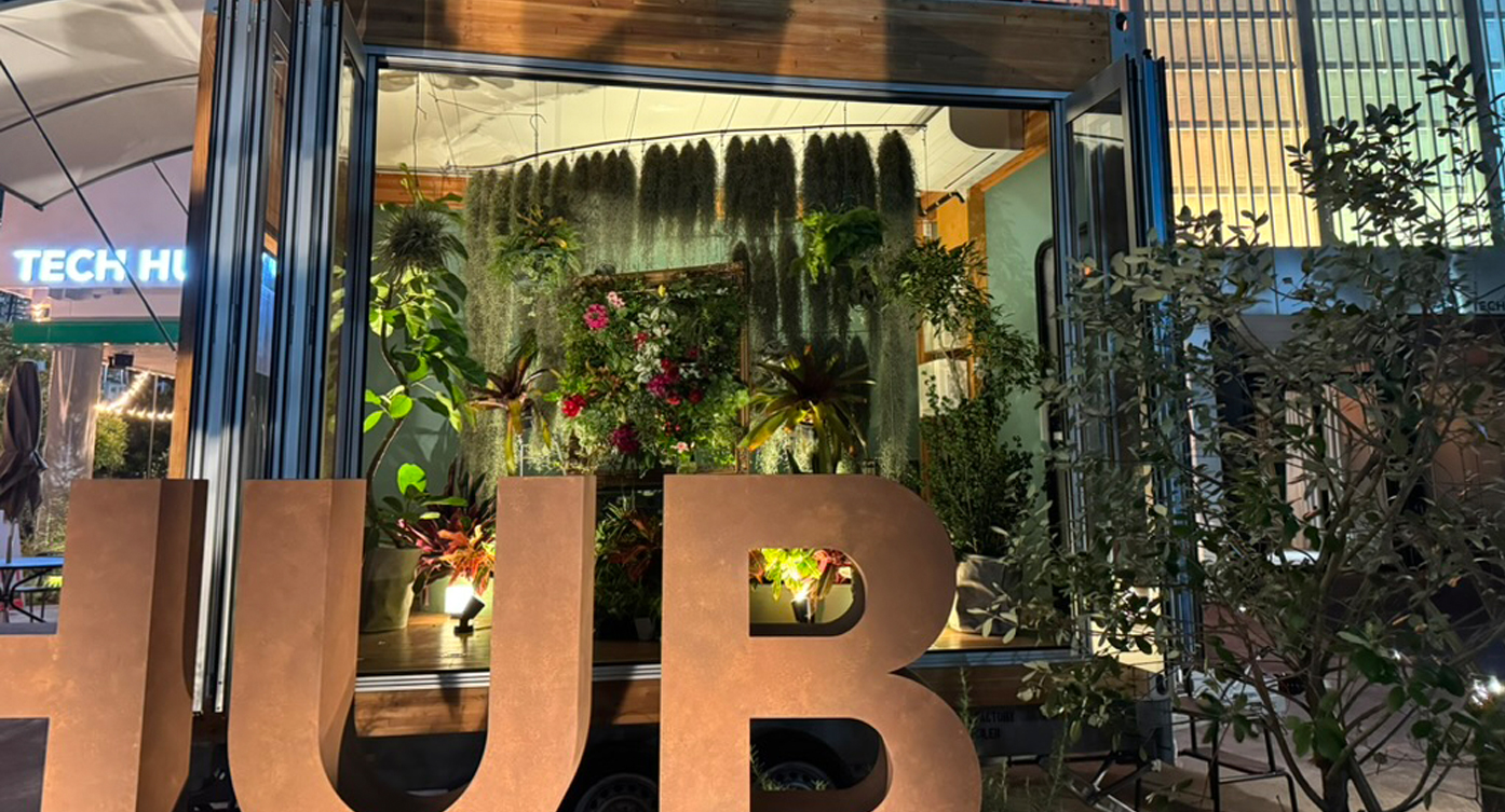 花博トレーラーハウスの模様替え