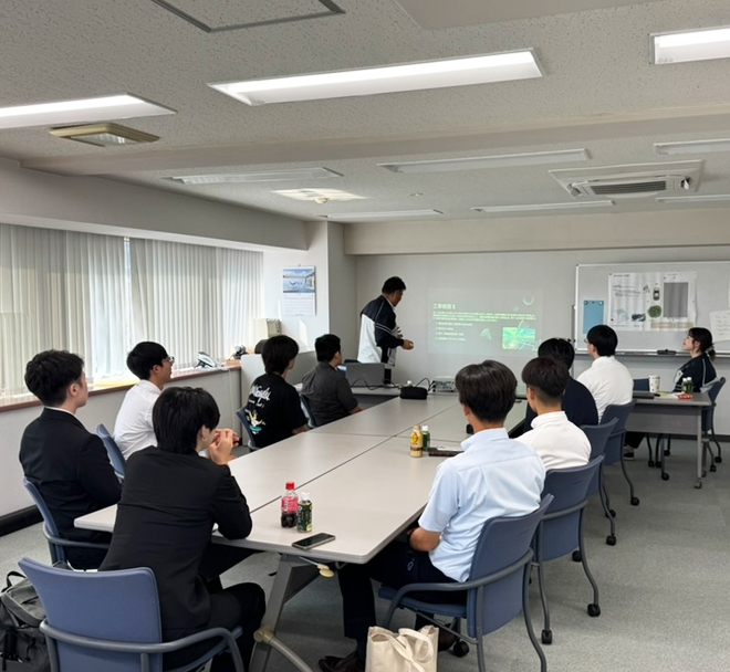 インターンシップにも力をいれています！