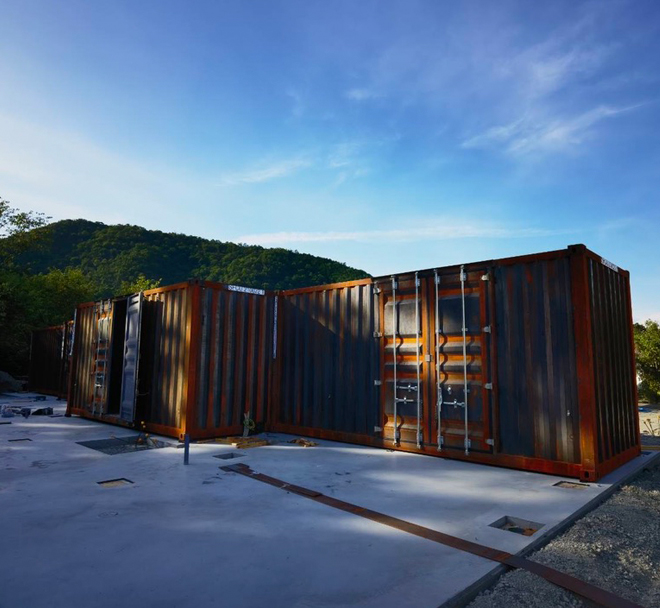 “サビ”コンテナ表面加工もいろいろ