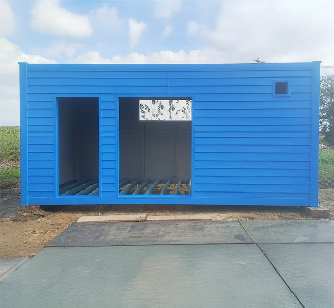 トレーラーハウス用軽量コンテナもつくっています